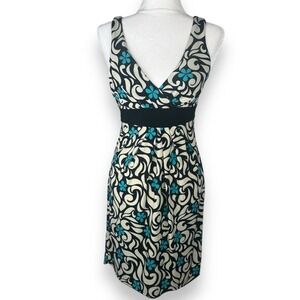 Y2K City‎ Triangles Dress Womens Size XS Resort Party Retro Abstract Swirl